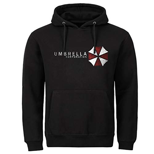 Tex-Ha Umbrella Corporation Game Videospiel Games Zombie Horror Hoodie Kapuzenpullover XL