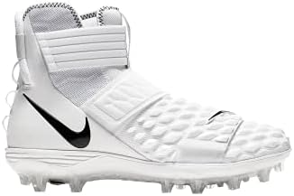 Nike Force Savage Elite 2 TD AH3999-100 White-Black Men's Football Cleats 13 US