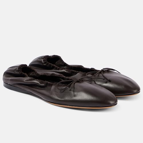 Arqa Women's Dressy Comfortable for Work Wedding Office Casual Ballet Flats Wedding Ballerina Slip On Flats Round Toe Low Heel Shoes3