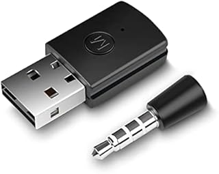 Bluetooth Dongle Adapter USB 4.0 - Zamia Mini Dongle Receiver and Transmitters Wireless Adapter Kit Compatible with PS4 /PS5 Playstation 4 /5 Support A2DP HFP HSP