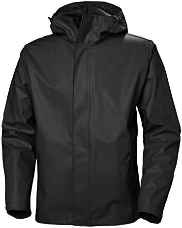 Helly-Hansen mens Moss Hooded Waterproof Windproof Raincoat Jacket