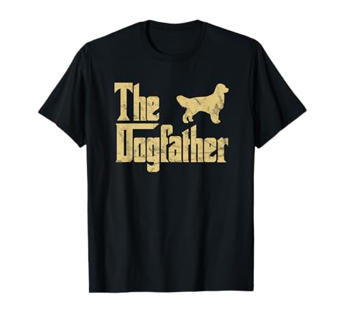 The Dogfather Golden Retriever Funny Dog Owner T-Shirt