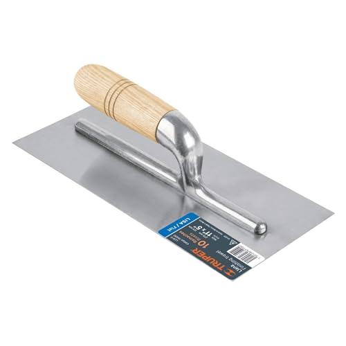 Llana canto recto con mango de madera - 280 mm