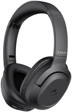 Fone de Ouvido Sem Fio Havit H612BT Bluetooth, Até 50 Horas de Du...