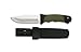 ALBAINOX- 32341 - Cuchillo Albainox. Mango ABS-Goma.- Herramienta para Caza, Pesca, Camping, Outdoor, Supervivencia y Bushcraft