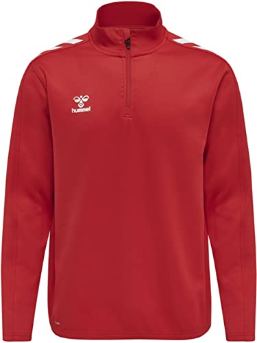hummel Herren Hmlcore Xk Half Zip Poly Sweatshirt, True Red, L EU