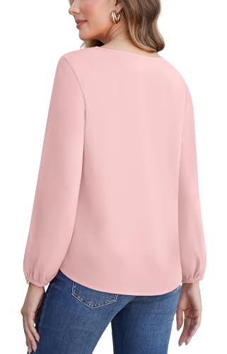 Image of Women's Sleeveless Chiffon Tank Top Business Casual Blouse Tunic Top