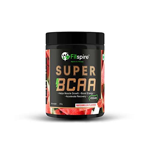 Fitspire Super Bcaa 100% Powerful Intra Workout Watermelon- 250gm