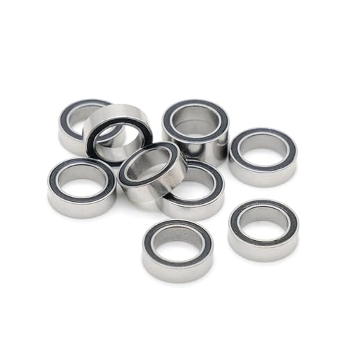 Roulement MR125 2RS 5x12x4 mm en lot de 10 pour le mécanisme des moulinets et modèles réduits RC
