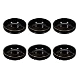Marque : Paris Prix Paris Prix Lot de 6 Coupelles Design Gancia 30cl Noir