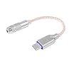 USB C hoofdtelefoon adapter,Type-C hoofdtelefoon adapter,384KHz-32bit USB C to 3.5mm Adapter,HiFi DAC Chip voor Pixel 2…