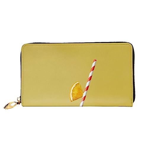 Portefeuille en cuir noir PEIXEN grand format avec porte-cartes et fermeture éclair