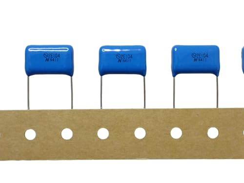 NITSUKO ���^���C�Y�h �|���G�X�e�� �t�B���� �R���f���T 250V 0.1��F 2E104 CFD-N22E104K-T (5�Z�b�g)