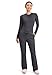 Scrubs for Women Workwear Core Stretch Drawstring Cargo Scrub Pants Plus Size 4044, 2XL, Pewter