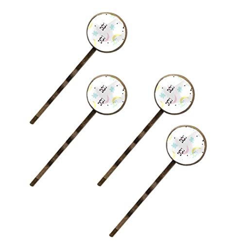 Barrettes panda lune et nuages pour sublimer vos coiffures bohèmes au quotidien