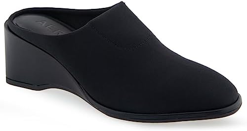 Aerosoles Women's AKI Mule, Black Stretch, 8 | Image 1