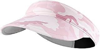 Arcweg Sun Visors Cap Sports Visor Sun Hat UV Protection Foldable Hat Outdoor Tennis Golf Tennis Baseball Cap Hiking Fishing Sun Visor Hats Pink Camouflage