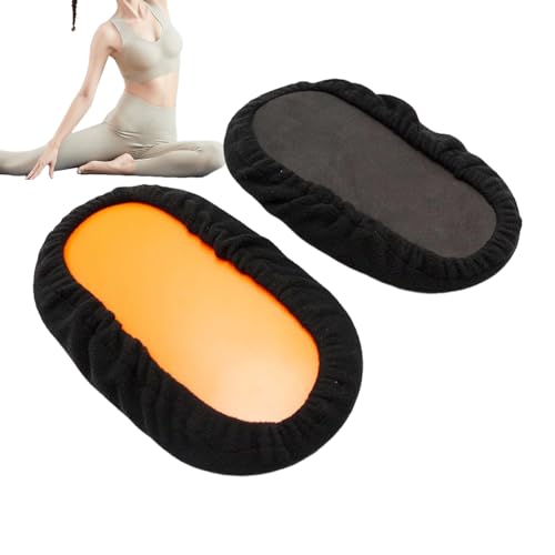 Bawiaueu Fitness Gleitdiscs | Ovale Fitness Gleitscheiben Übungsdiscs - Trainings Slider Für Zuhause - Für Training auf Boden im Schlafzimmer Indoor Gym Home tägliche Routine Männer und Frauen