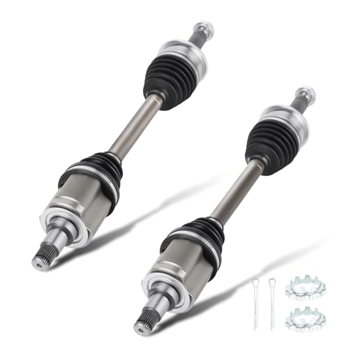 Pair (2) Front Left Right Side CV Axle Shaft Assembly Fit for Toyota Tundra 2000-2006 4WD,Sequoia 2001-2007 4WD,Replace for 66-5194