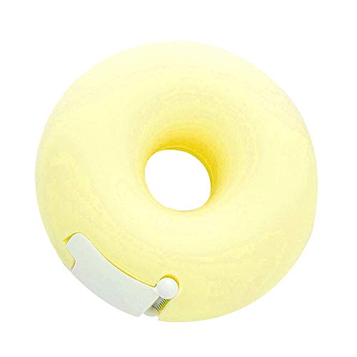 Jingyuu Distributeur de Ruban Adhésif,Dévidoir de Ruban Adhésif Forme de Donut avec 1 Ruban