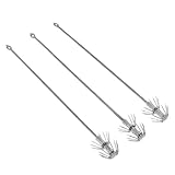 DimyFew 3 de Pesca de Pulpo de Cebos Duros Tackle Paraguas