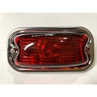 デコトラ マーカーレンズ 角マーカー オレンジ 角マーカー用ガラスレンズ 紅茶（濃いオレンジ） 631979