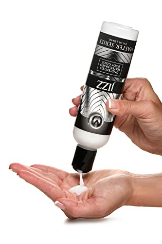 Master Series Jizz Unscented Water-Based Lube, 8 Ounce #TOP1