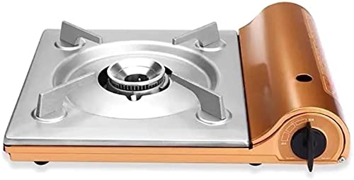 Gasherd Portable Butan Automatische Zündung mit Tragetasche Outdoor Windproof Wild Mini Gas Barbecue Camping