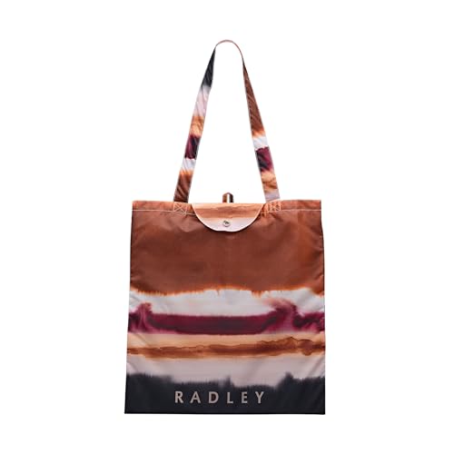 RADLEY London Ombre Stripe Responsible Foldaway Reusable Shopper - Made From Plastic Bottles
