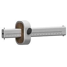 Alu-Line Marking Gauge 2 Marking Rods Made of Aluminium with Measuring Scale - 0029A