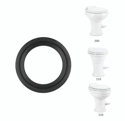 Image of 385311658 Flush Ball Seal Gasket Replacement for 300 /310 / 320 RV Toilets, Motorhome Camper Trailer Toilets, Pack of 2