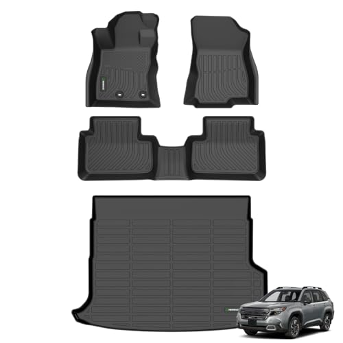 Tapis de sol pour Forester Hybrid 2025 2026 de qualité premium en TPE imperméable