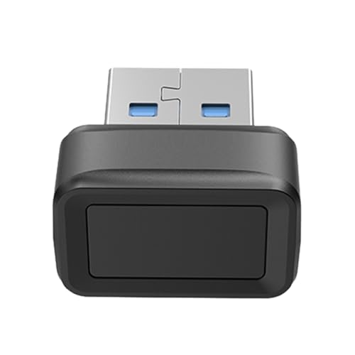Lector de Huellas Dactilares para PC: Clave de Inicio de sesión de Huellas Dactilares de, escáner de Huellas Dactilares | Módulo Dongle con Sensor de escáner biométrico, Llave de Seguridad USB