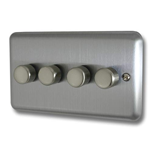 Varilight LED di variatore, in acciaio spazzolato