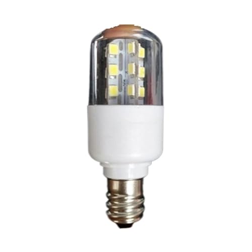 TRDEWR Lámpara LED De Cristal E14 E12, SMD 5050, 3W, Bombilla For Horno Microondas, For Congelador, Blanco Frío/cálido Bajo Consumo De EnergíA(Warm White,E14)