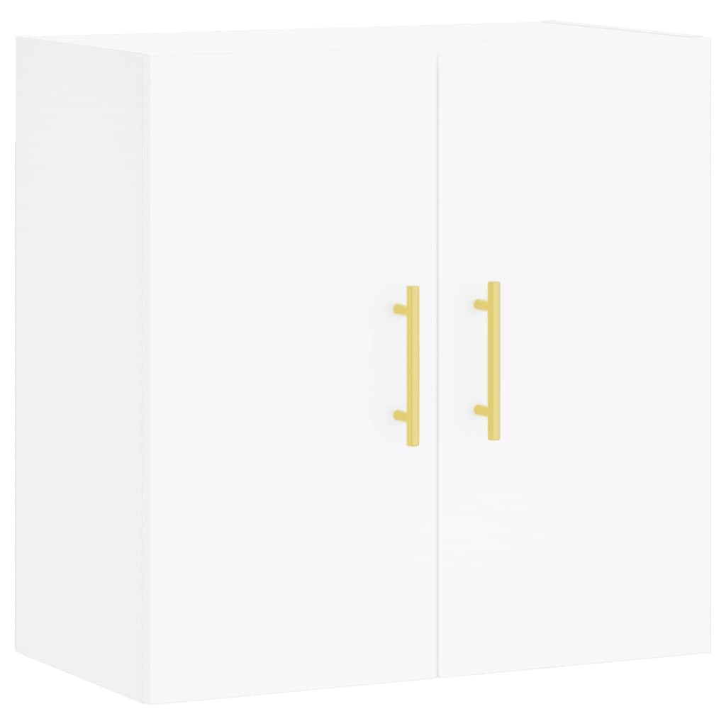 Armadietto a Muro Bianco 60x31x60 cm in Legno Multistrato