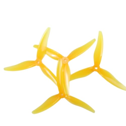 Drone renforcé ouragan 5.1 pouces hélice à 3 pales anti-vibration pour UAV FPV Racing stable