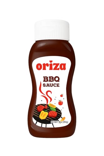 Oriza BBQ Sauce 12oz (Pack of 12) – Bulk Barbecue Sauce for Restaurants, Catering & Food Service Use
