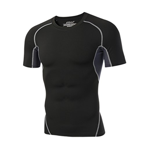 Image of Eyark Mens 3 Pack Compression Tank Top Cool Dry Athletic Sleeveless Base Layers Shirts