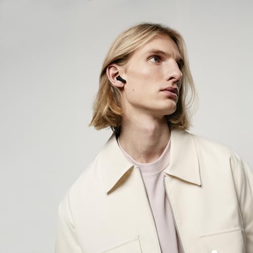 Image of Sudio A3 All-Day Wireless Earbuds - 25H Playtime, Bluetooth Earphones 5.4, Sweat & Splashproof, Balanced Sound, Clear Calls with Enhanced Mics, USB-C Charging, Made from Recycled Plastics (Black)