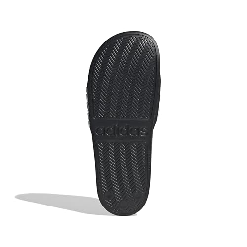 Image of adidas Women ADILETTE SHOWER Synthetic Swim Slide FTWWHT /GOLDMT /BOGOLD | LUT50