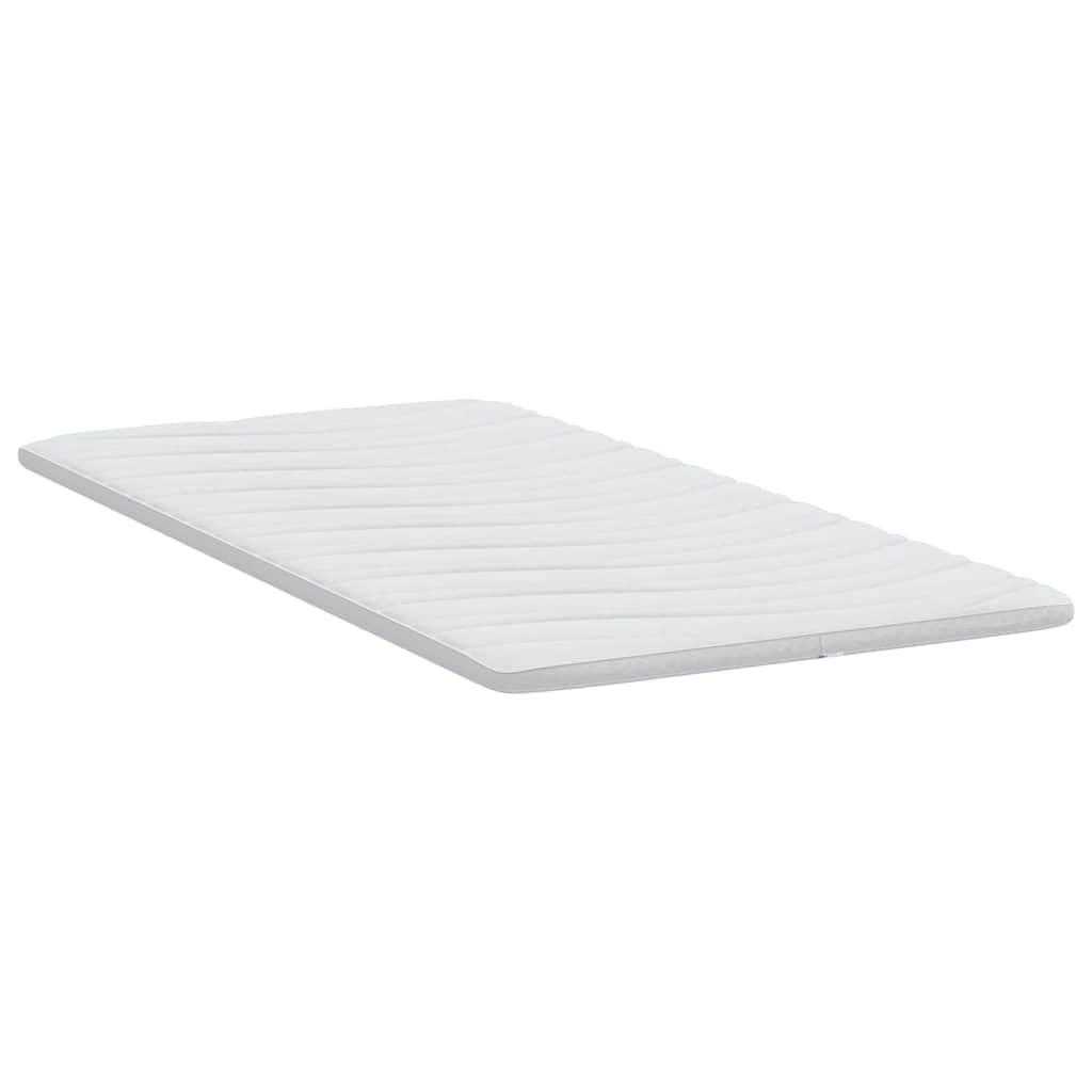Matratzenauflage Weiß 100 x 200 cm Strickstoff atmungsaktiv wasserdicht waschbar allergikerfreundlich schmutzabweisend für Schlafzimmer, Kinder, Baby, Inkontinenz, Komfort, Hygiene