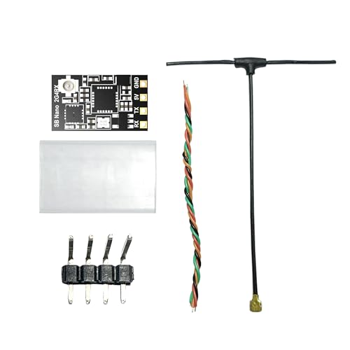 SpeedyBee ELRS FPV Receiver - 2.4ghz ExpressLRS Nano Receiver Drone RX Module with 78mm UFL T...