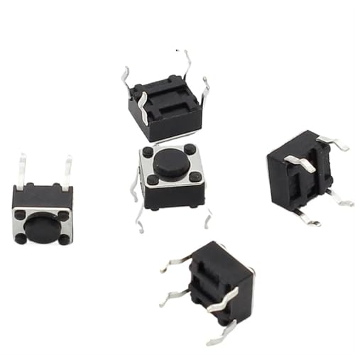 Boton tactil micro interruptor 6x6x4,3 MM 4PIN G89 pulsador DIP auto-reinicio para placas electronicas