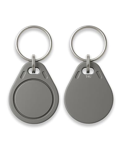 Lot de 5 Badges RFID 13.56Mhz | Programmable MCT Android | UID modifiable | Puce CUID | T4U®