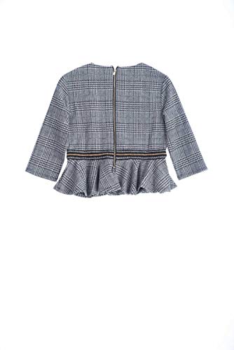 Blouse Guess fille manches longues chemisier écossais noir enfant