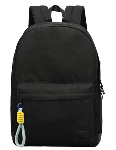 Image of SUPACOOL Casual Laptop Backpack for Men and Women, Backpack for College, USB Charging Port, Lightweight Pack Back