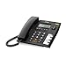 Produktbild ALCATEL T56 - Schnurgebundenes Festnetztelefon - Digitales Display - Freisprechfunktion - Anrufprotokoll - Wahlwiederholungstaste - 4 Direktwahltasten - Schwarz