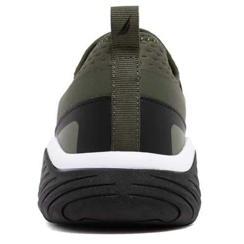 Image of Nautica Men's Slip-On Sneakers - Casual Fashion Shoes for Walking, in Medium & Wide Widths