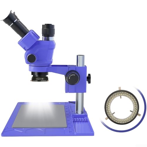 Sorgente luminosa regolabile del microscopio del LED con 80 perline della lampada, a prova di polvere e risparmio energetico, telaio leggero in lega di alluminio